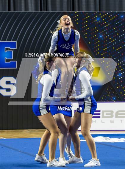 Thumbnail 3 in Valley Christian - Cheer (AIA Division IV Final) photogallery.