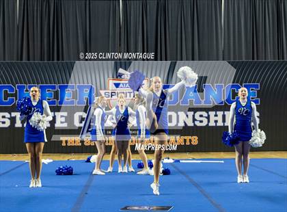 Thumbnail 3 in Valley Christian - Cheer (AIA Division IV Final) photogallery.
