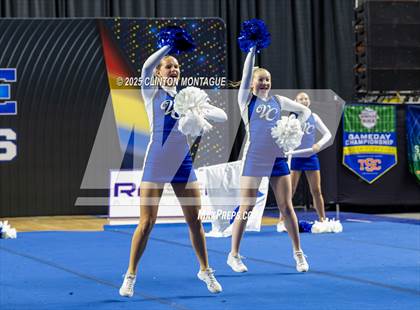 Thumbnail 3 in Valley Christian - Cheer (AIA Division IV Final) photogallery.