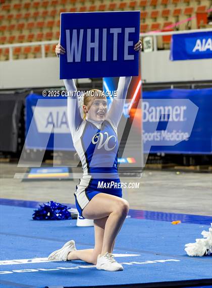 Thumbnail 2 in Valley Christian - Cheer (AIA Division IV Final) photogallery.