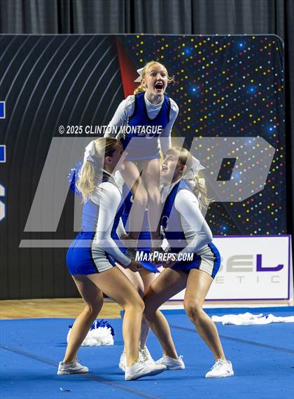 Thumbnail 2 in Valley Christian - Cheer (AIA Division IV Final) photogallery.