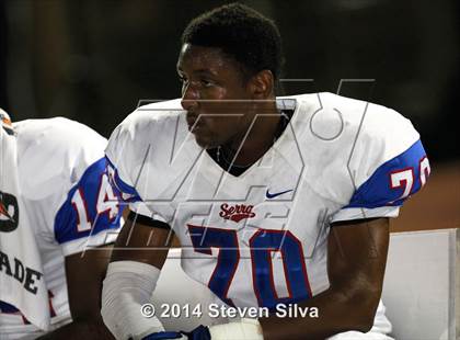 Thumbnail 2 in Bellevue vs. Serra (2014 Honor Bowl - SoCal) photogallery.