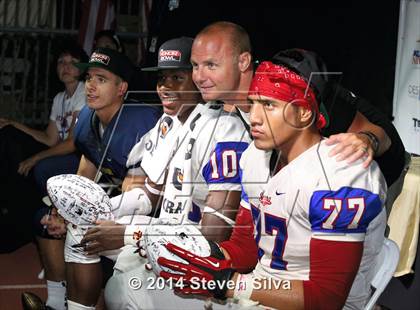 Thumbnail 1 in Bellevue vs. Serra (2014 Honor Bowl - SoCal) photogallery.