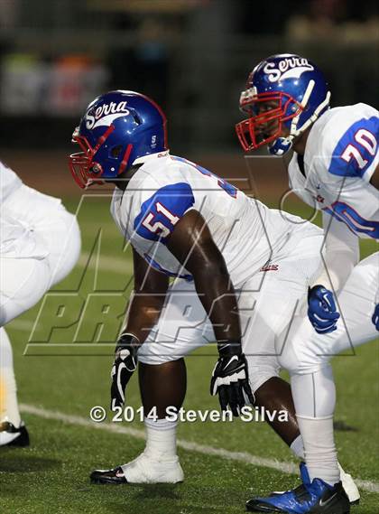 Thumbnail 2 in Bellevue vs. Serra (2014 Honor Bowl - SoCal) photogallery.
