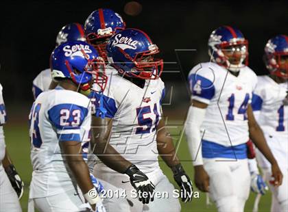 Thumbnail 2 in Bellevue vs. Serra (2014 Honor Bowl - SoCal) photogallery.