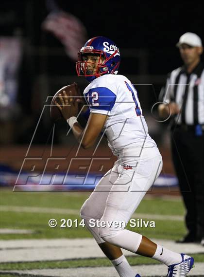 Thumbnail 3 in Bellevue vs. Serra (2014 Honor Bowl - SoCal) photogallery.