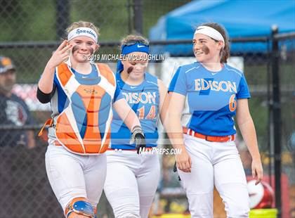 Thumbnail 3 in Edison vs. St. Lawrence Central (NYSPHSAA Class C Semifinal) photogallery.