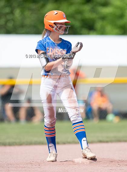 Thumbnail 2 in Edison vs. St. Lawrence Central (NYSPHSAA Class C Semifinal) photogallery.
