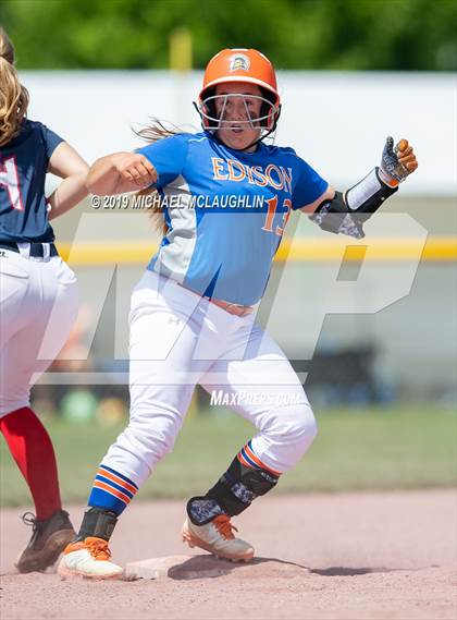 Thumbnail 3 in Edison vs. St. Lawrence Central (NYSPHSAA Class C Semifinal) photogallery.