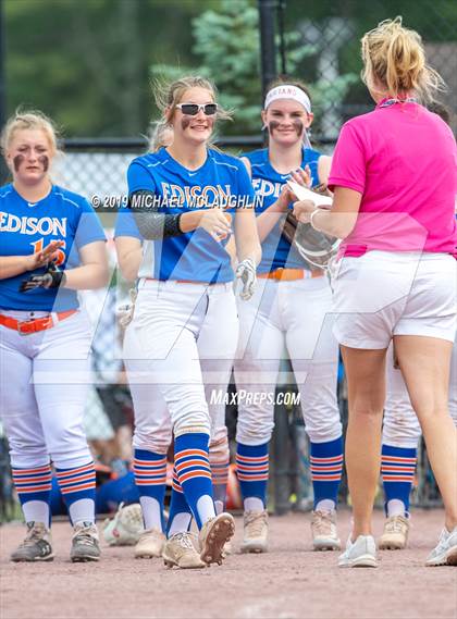 Thumbnail 2 in Edison vs. St. Lawrence Central (NYSPHSAA Class C Semifinal) photogallery.