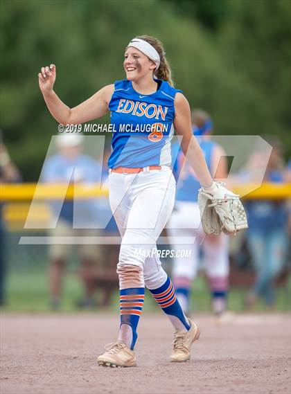 Thumbnail 2 in Edison vs. St. Lawrence Central (NYSPHSAA Class C Semifinal) photogallery.