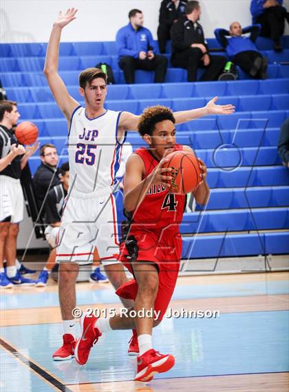 Thumbnail 3 in Pearce vs. Hillcrest (McDonald's Texas Invitational) photogallery.