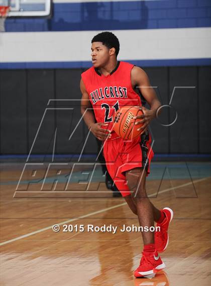 Thumbnail 3 in Pearce vs. Hillcrest (McDonald's Texas Invitational) photogallery.