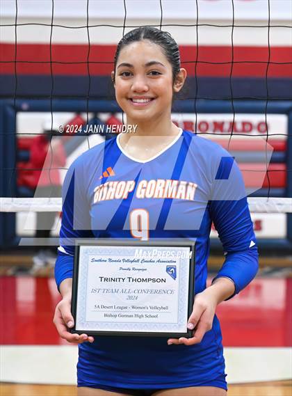 Thumbnail 1 in Bishop Gorman vs Coronado (NIAA 5A Southern Region Final) photogallery.