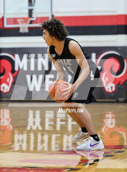 Thumbnail 3 in JV: Village Tech vs Burkburnett (Mineral Wells JV Tournament) photogallery.