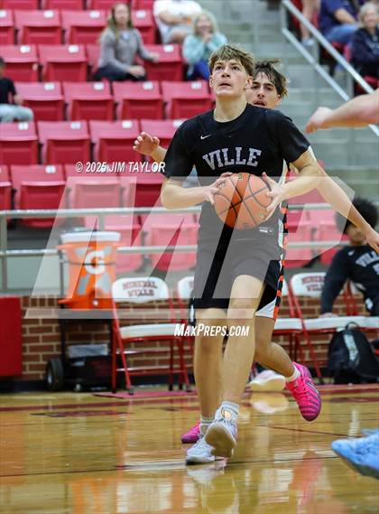 Thumbnail 2 in JV: Village Tech vs Burkburnett (Mineral Wells JV Tournament) photogallery.