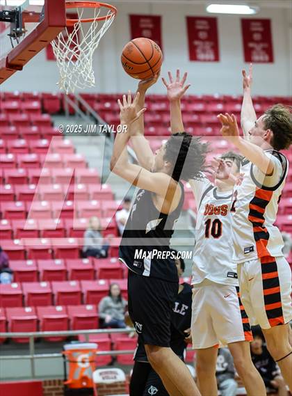 Thumbnail 1 in JV: Village Tech vs Burkburnett (Mineral Wells JV Tournament) photogallery.