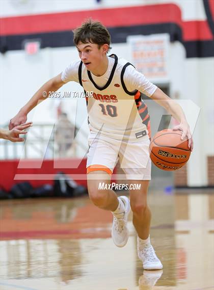 Thumbnail 2 in JV: Village Tech vs Burkburnett (Mineral Wells JV Tournament) photogallery.