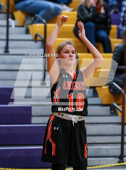 Thumbnail 1 in Amherst Central vs. Cicero-North Syracuse (Amsterdam Holiday College Showcase) photogallery.
