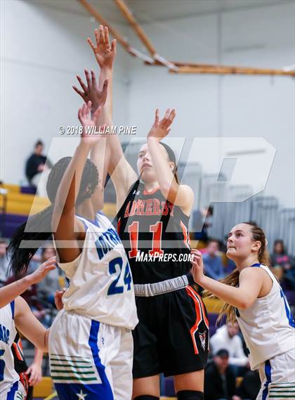 Thumbnail 2 in Amherst Central vs. Cicero-North Syracuse (Amsterdam Holiday College Showcase) photogallery.