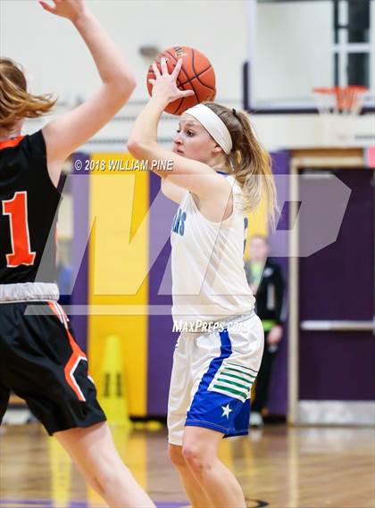 Thumbnail 1 in Amherst Central vs. Cicero-North Syracuse (Amsterdam Holiday College Showcase) photogallery.
