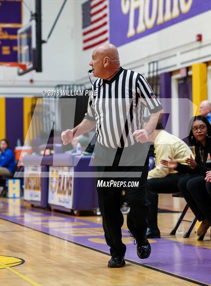 Thumbnail 1 in Amherst Central vs. Cicero-North Syracuse (Amsterdam Holiday College Showcase) photogallery.