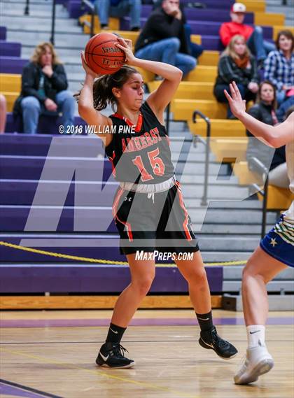 Thumbnail 1 in Amherst Central vs. Cicero-North Syracuse (Amsterdam Holiday College Showcase) photogallery.