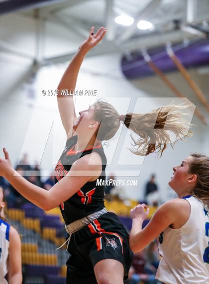 Thumbnail 3 in Amherst Central vs. Cicero-North Syracuse (Amsterdam Holiday College Showcase) photogallery.