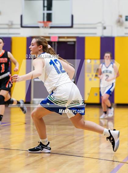 Thumbnail 1 in Amherst Central vs. Cicero-North Syracuse (Amsterdam Holiday College Showcase) photogallery.