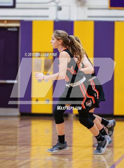 Thumbnail 2 in Amherst Central vs. Cicero-North Syracuse (Amsterdam Holiday College Showcase) photogallery.
