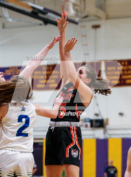 Thumbnail 2 in Amherst Central vs. Cicero-North Syracuse (Amsterdam Holiday College Showcase) photogallery.