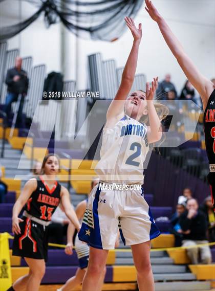 Thumbnail 1 in Amherst Central vs. Cicero-North Syracuse (Amsterdam Holiday College Showcase) photogallery.