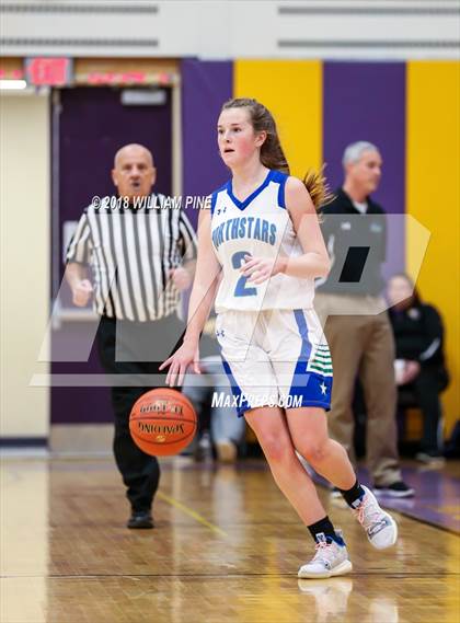 Thumbnail 3 in Amherst Central vs. Cicero-North Syracuse (Amsterdam Holiday College Showcase) photogallery.
