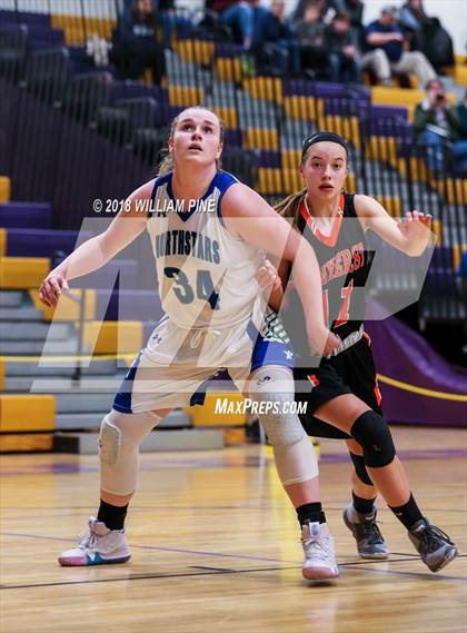 Thumbnail 1 in Amherst Central vs. Cicero-North Syracuse (Amsterdam Holiday College Showcase) photogallery.