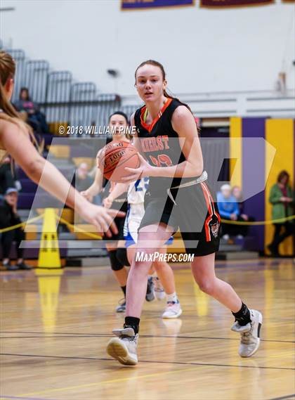 Thumbnail 2 in Amherst Central vs. Cicero-North Syracuse (Amsterdam Holiday College Showcase) photogallery.