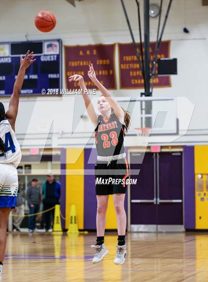 Thumbnail 2 in Amherst Central vs. Cicero-North Syracuse (Amsterdam Holiday College Showcase) photogallery.