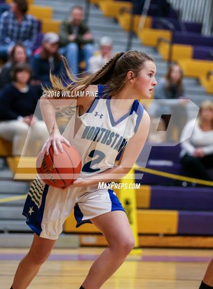 Thumbnail 1 in Amherst Central vs. Cicero-North Syracuse (Amsterdam Holiday College Showcase) photogallery.