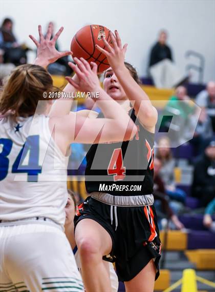 Thumbnail 2 in Amherst Central vs. Cicero-North Syracuse (Amsterdam Holiday College Showcase) photogallery.