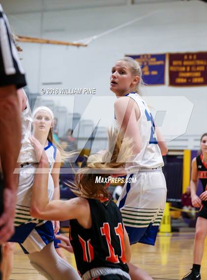 Thumbnail 3 in Amherst Central vs. Cicero-North Syracuse (Amsterdam Holiday College Showcase) photogallery.