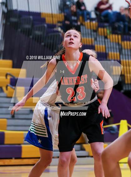 Thumbnail 3 in Amherst Central vs. Cicero-North Syracuse (Amsterdam Holiday College Showcase) photogallery.