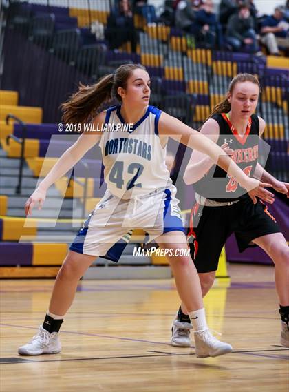 Thumbnail 2 in Amherst Central vs. Cicero-North Syracuse (Amsterdam Holiday College Showcase) photogallery.