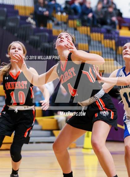 Thumbnail 1 in Amherst Central vs. Cicero-North Syracuse (Amsterdam Holiday College Showcase) photogallery.