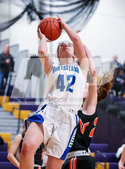 Thumbnail 1 in Amherst Central vs. Cicero-North Syracuse (Amsterdam Holiday College Showcase) photogallery.