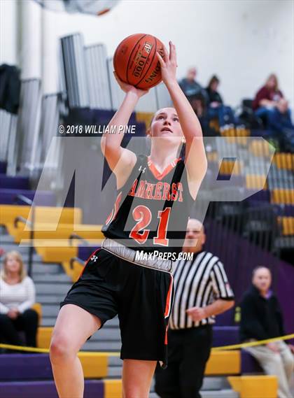 Thumbnail 1 in Amherst Central vs. Cicero-North Syracuse (Amsterdam Holiday College Showcase) photogallery.