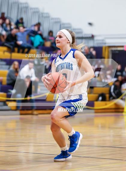 Thumbnail 1 in Amherst Central vs. Cicero-North Syracuse (Amsterdam Holiday College Showcase) photogallery.