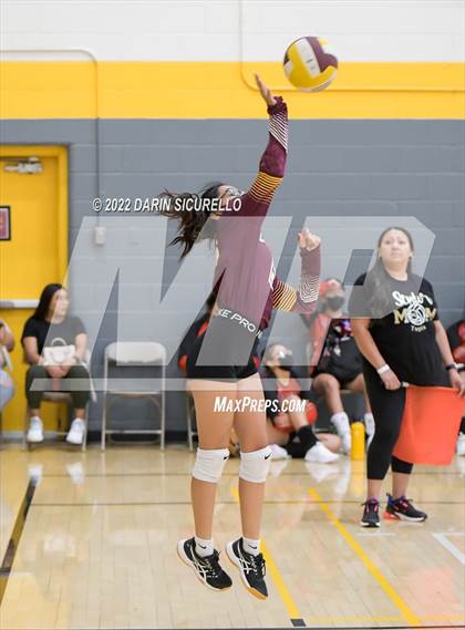 Thumbnail 2 in Vista Grande vs Rock Point (Epic Tourneys Volleyball Invite) photogallery.