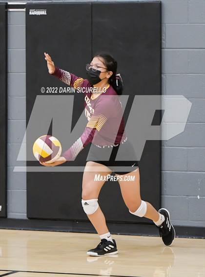 Thumbnail 2 in Vista Grande vs Rock Point (Epic Tourneys Volleyball Invite) photogallery.