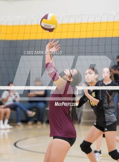 Thumbnail 2 in Vista Grande vs Rock Point (Epic Tourneys Volleyball Invite) photogallery.