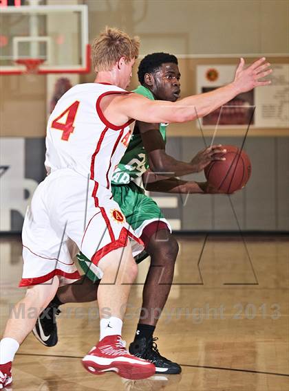 Thumbnail 2 in St. Mary's vs. Palm Desert (MaxPreps Holiday Classic) photogallery.