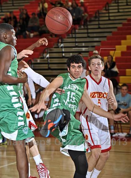 Thumbnail 1 in St. Mary's vs. Palm Desert (MaxPreps Holiday Classic) photogallery.